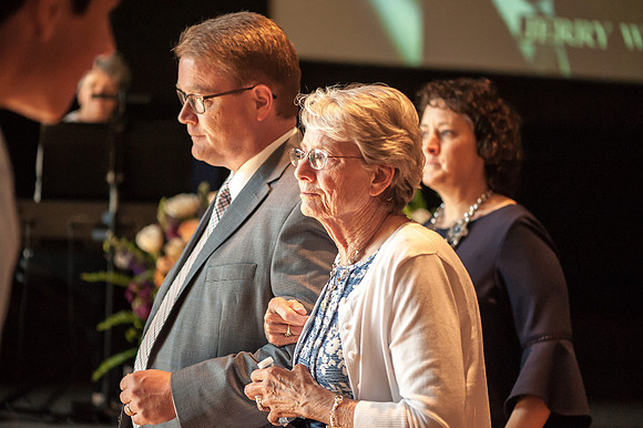 David and Doreen Haroldson and Sharalyn Warren