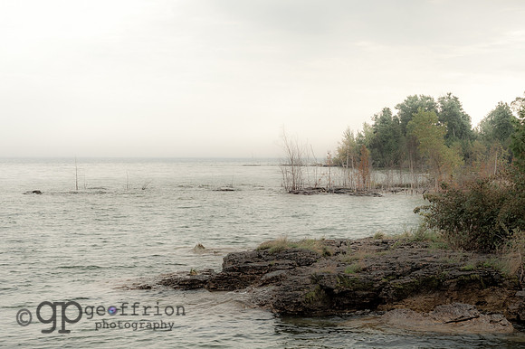 Misty Morning over Lake Michigan 1