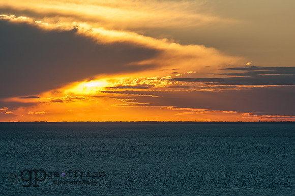 Sunset on Green Bay